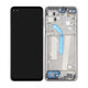 Motorola Moto G100 XT2125 - LCD Kijelző + Érintőüveg + Keret (Slate Grey) TFT