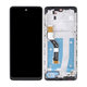 Motorola Moto G60s XT2133 - LCD Kijelző + Érintőüveg + Keret (Black) TFT