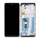 Motorola Moto G60s XT2133 - LCD Kijelző + Érintőüveg + Keret (Black) TFT