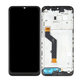 Motorola Moto E7 Plus XT2081 - LCD Kijelző + Érintőüveg + Keret (Black) TFT