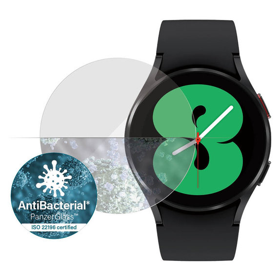 Edzett üveg Flat Glass AB Samsung Galaxy Watch 4 40 mm készülékhez, Átlátszó, PanzerGlass