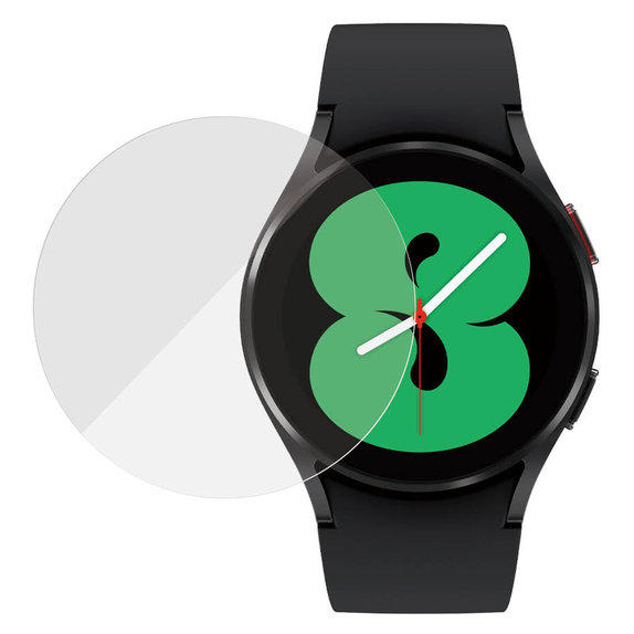 Edzett üveg Flat Glass AB Samsung Galaxy Watch 4 40 mm készülékhez, Átlátszó, PanzerGlass