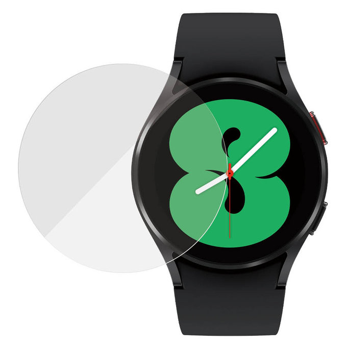 Edzett üveg Flat Glass AB Samsung Galaxy Watch 4 40 mm készülékhez, Átlátszó, PanzerGlass
