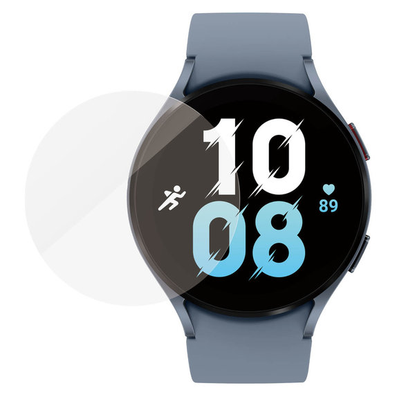 Edzett üveg Flat Glass AB Samsung Galaxy Watch 5 44 mm készülékhez, Átlátszó, PanzerGlass
