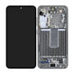 Samsung Galaxy S23 S911B - LCD Kijelző + Érintőüveg + Keret (Green) - GH82-30481C, GH82-30480C Genuine Service Pack