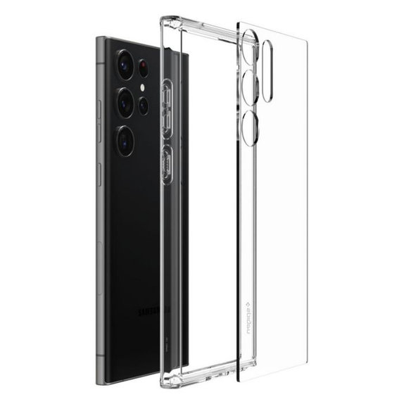 Spigen - Tok Ultra Hybrid - Samsung Galaxy S23 Ultra, crystal clear