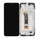Xiaomi Poco M5, Redmi 10 5G - LCD Kijelző + Érintőüveg + Keret (Black) - 560001L19C00 Genuine Service Pack