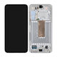 Samsung Galaxy S23 Plus S916B - LCD Kijelző + Érintőüveg + Keret (Lime) - GH82-30478F, GH82-30476F, GH82-30477F Genuine Service Pack