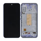 Samsung Galaxy A54 5G A546B - LCD Kijelző + Érintőüveg + Keret (Light Violet) - GH82-31231D, GH82-31232D Genuine Service Pack
