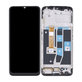 Oppo A16, A16s - LCD Kijelző + Érintőüveg + Keret (Crystal Black) TFT