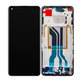 Realme GT 2 5G RMX3310 RMX3312 - LCD Kijelző + Érintőüveg + Keret (Steel Black) OLED