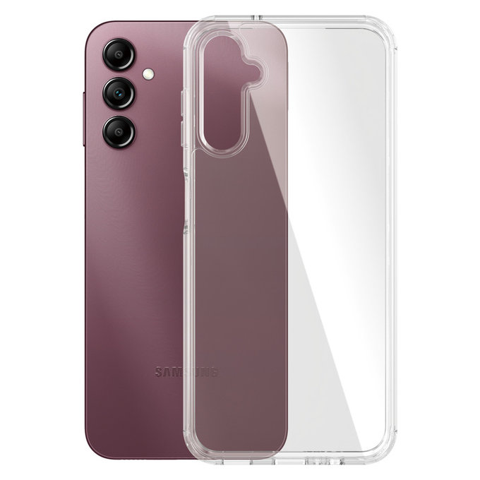 Tok HardCase AB Samsung Galaxy A14/A14 5G készülékhez, Átlátszó, PanzerGlass