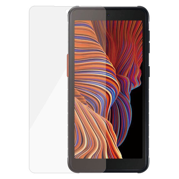 Edzett üveg Case Friendly AB Samsung Galaxy Xcover 5 készülékhez, Átlátszó, PanzerGlass