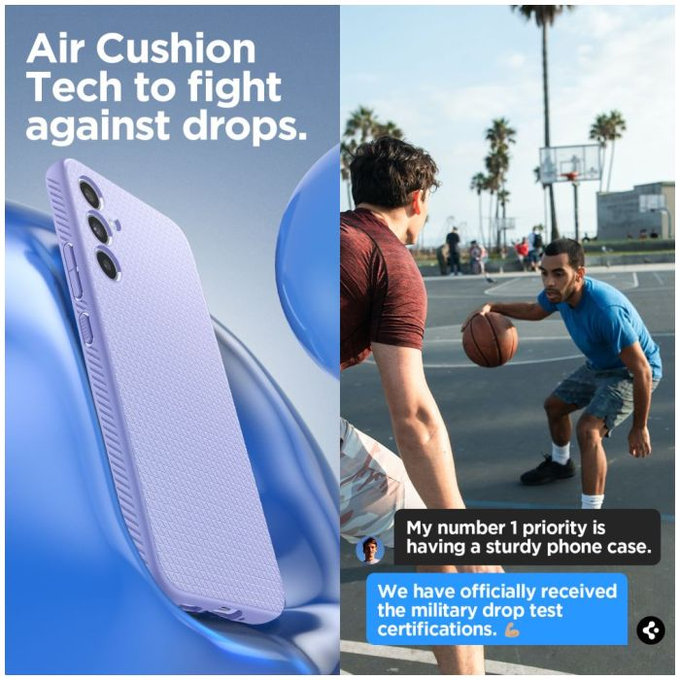 Spigen - Tok Liquid Air - Samsung Galaxy A34 5G, awesome violet