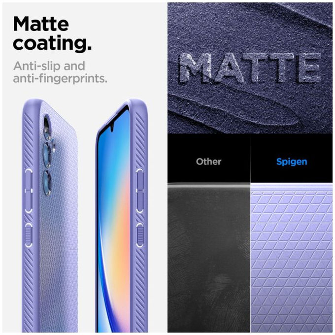 Spigen - Tok Liquid Air - Samsung Galaxy A34 5G, awesome violet