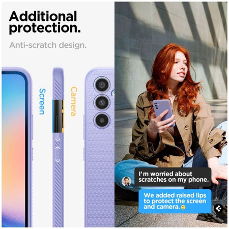 Spigen - Tok Liquid Air - Samsung Galaxy A34 5G, awesome violet