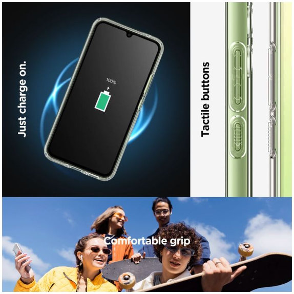 Spigen - Tok Ultra Hybrid - Samsung Galaxy A34 5G, crystal clear
