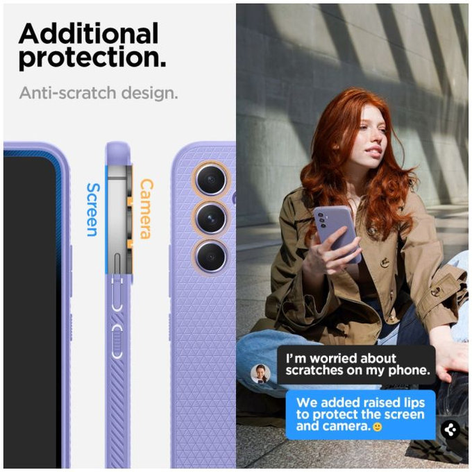 Spigen - Tok Liquid Air - Samsung Galaxy A54 5G, awesome violet