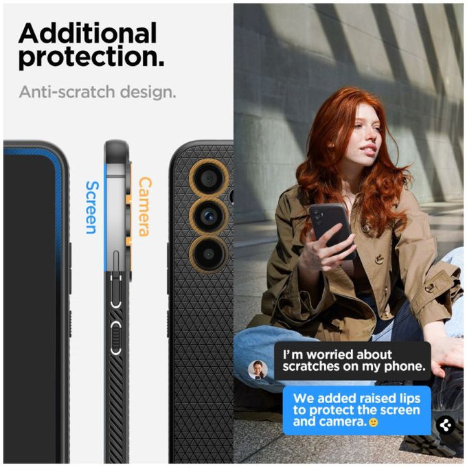 Spigen - Tok Liquid Air - Samsung Galaxy A54 5G, matte black