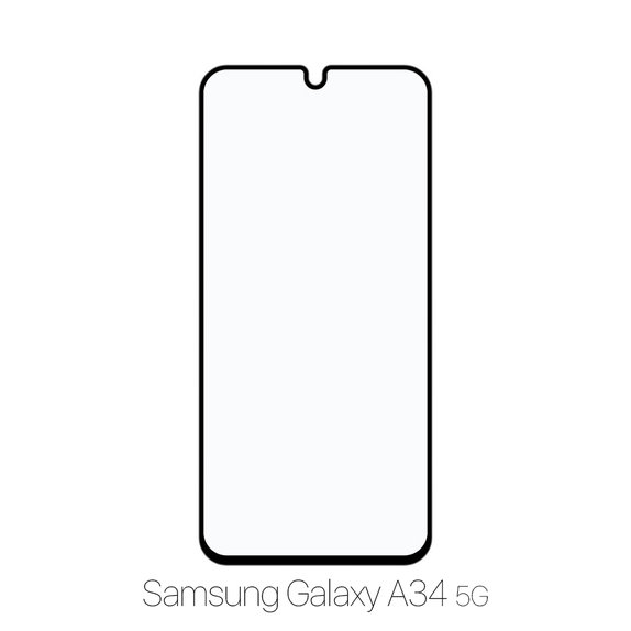 FixPremium FullCover Glass - Edzett üveg - Samsung Galaxy A34 5G