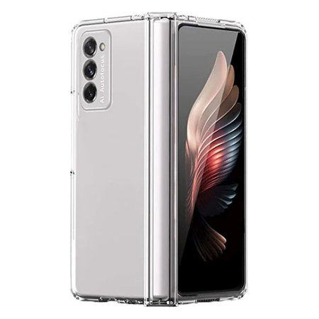 FixPremium - Szilikon tok Samsung Galaxy Z Fold 2 készülékhez, átlátszó