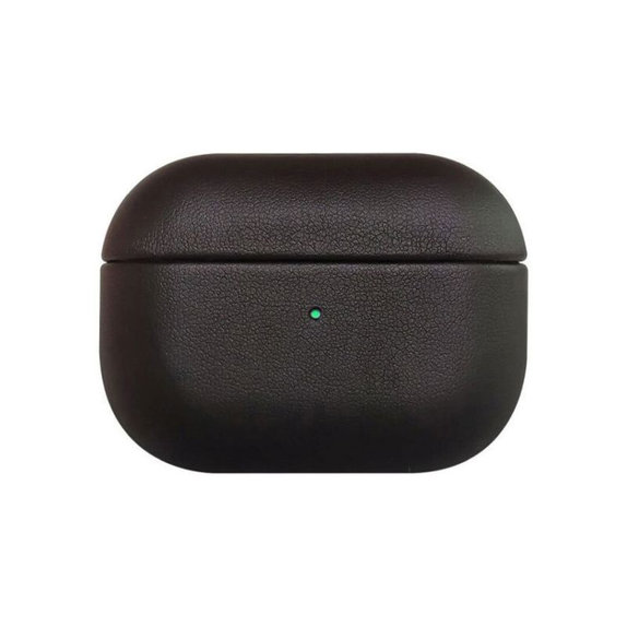 FixPremium - Bőrtok - AirPods Pro 2, fekete