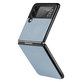 FixPremium - Karbon tok Samsung Galaxy Z Flip 2 készülékhez, kék