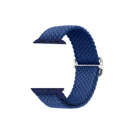 FixPremium - Szíj Solo Loop - Apple Watch (42, 44, 45 és 49mm), dark blue