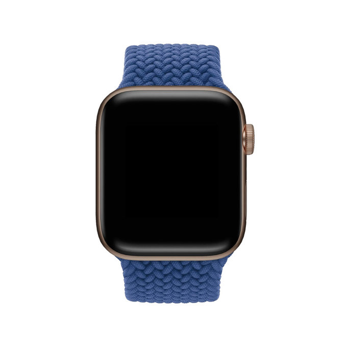 FixPremium - Szíj Solo Loop - Apple Watch (42, 44, 45 és 49mm), dark blue