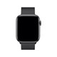 FixPremium - Szíj Milanese Loop - Apple Watch (42, 44, 45 és 49mm), fekete