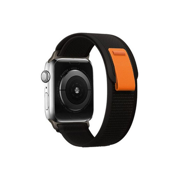 FixPremium - Szíj Trail Loop - Apple Watch (38, 40 és 41mm), fekete
