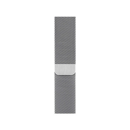 FixPremium - Szíj Milanese Loop - Apple Watch (38, 40 és 41mm), ezüst