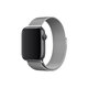 FixPremium - Szíj Milanese Loop - Apple Watch (38, 40 és 41mm), ezüst
