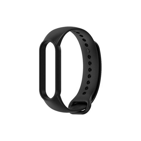 FixPremium - Szilikon Szíj - Xiaomi Mi Band (5/6/7/7 NFC), fekete