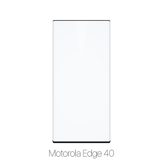 FixPremium Glass - 3D Edzett üveg - Motorola Edge 40