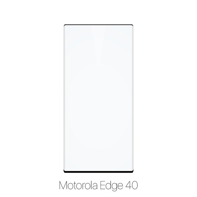 FixPremium Glass - 3D Edzett üveg - Motorola Edge 40