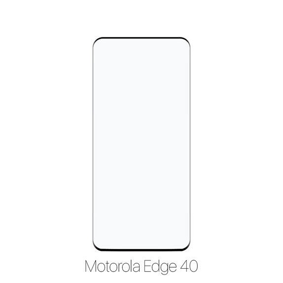 FixPremium FullCover Glass - 3D Edzett üveg - Motorola Edge 40