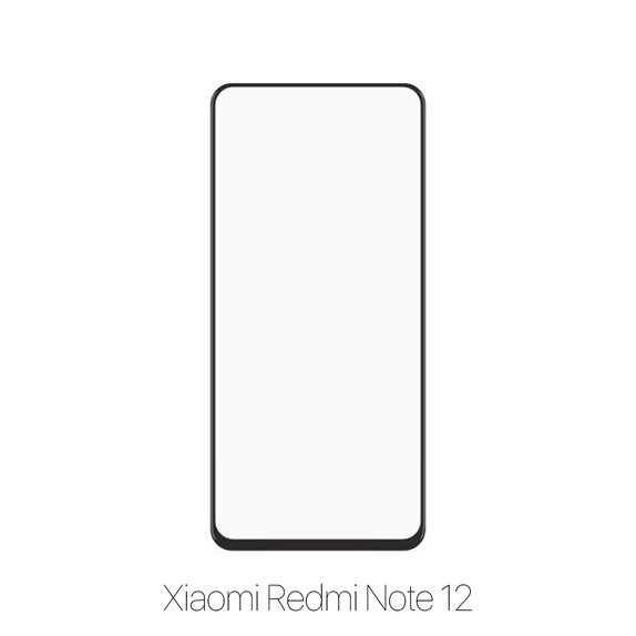 FixPremium FullCover Glass - Edzett üveg - Xiaomi Redmi Note 12