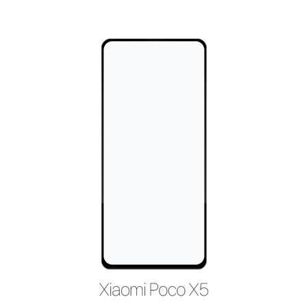 FixPremium FullCover Glass - Edzett üveg - Poco X5