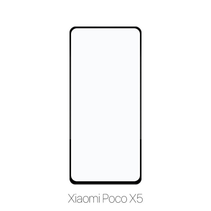 FixPremium FullCover Glass - Edzett üveg - Poco X5