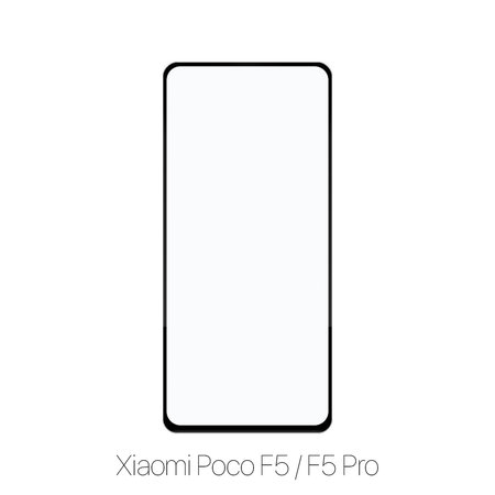 FixPremium FullCover Glass - Edzett üveg - Poco F5 és F5 Pro