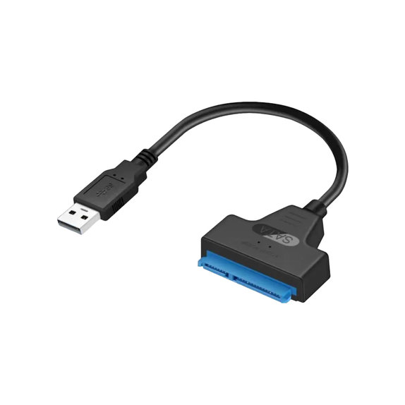 FixPremium - Kábel - USB / SATA 2.5", fekete