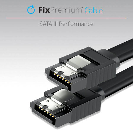FixPremium - Kábel - SATA III 6Gb/s, (0.4m)
