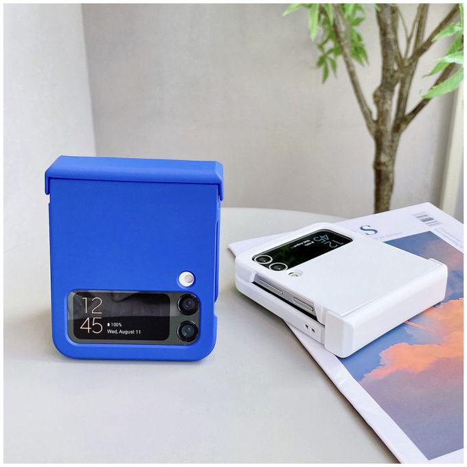 FixPremium - Szilikon tok - Samsung Galaxy Z Flip 4, fekete