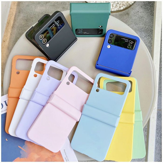 FixPremium - Szilikon tok - Samsung Galaxy Z Flip 4, fekete