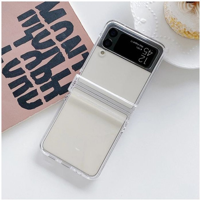 FixPremium - Szilikon tok - Samsung Galaxy Z Flip 4, átlátszó