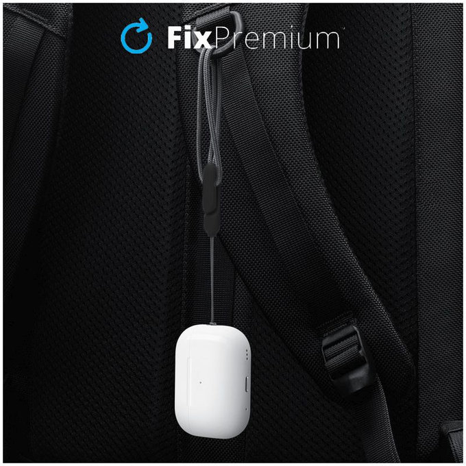 FixPremium - Heveder - AirPods Pro 2, fekete
