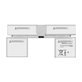 Microsoft Surface Book 2 - Akkumulátor G3HTA021H, G3HTA023H, G3HTA024H, G3HTA048H 6800mAh