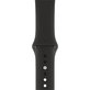 FixPremium - Szilikon Szíj - Apple Watch (42, 44, 45 és 49mm), fekete