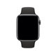 FixPremium - Szilikon Szíj - Apple Watch (42, 44, 45 és 49mm), fekete